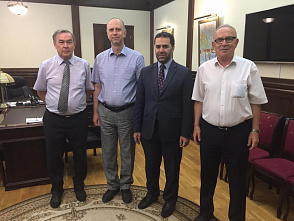 Вчера ВолгГТУ с рабочим визитом посетил второй секретарь Посольства Арабской Республики Египет в РФ Мохамед Эльви