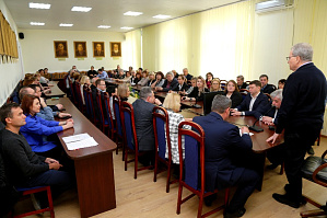 Состоялось собрание по избранию делегатов на конференцию по выборам ректора ВолгГТУ 