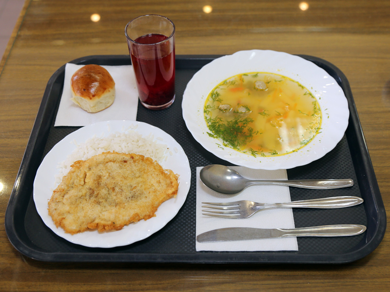 Проезд на обед. Завтрак в больнице. Обед в столовой. Блюда на ужин. Проезд на обед.