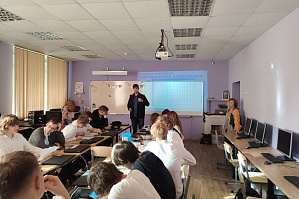 Преподаватели кафедры «Технология материалов» ВолгГТУ встретились с учащимися лицея №8 «Олимпия»