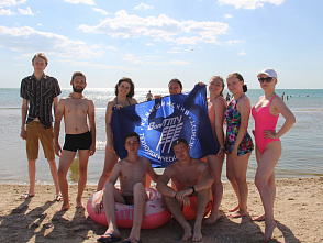 Студенты КТИ (филиала) ВолгГТУ отдохнули на черноморском побережье 