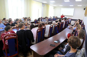 ВолгГТУ посетил профессор Казанского национального исследовательского технологического университета О.В. Стоянов