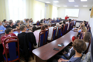 ВолгГТУ посетил профессор Казанского национального исследовательского технологического университета О.В. Стоянов