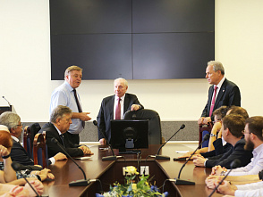 Сегодня в ВолгГТУ прошла лекция академика РАН Н.П. Алешина