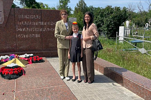 Правнуки героя Я.Ф. Мелихова посетили Волгоград и ВолгГТУ