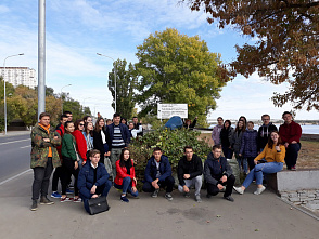 Волонтеры ВолгГТУ провели первый осенний субботник