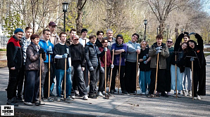 Субботник в Волгограде: студенты ВолгГТУ наводят порядок!