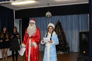 В Себряковском филиале ВолгГТУ состоялось новогоднее представление для студентов