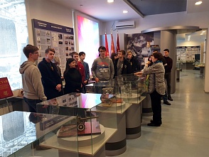 В музее истории и науки ВолгГТУ побывали первокурсники