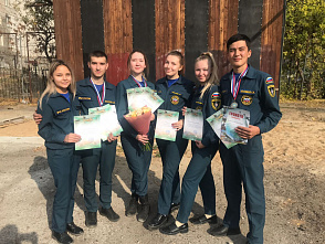 Учебной пожарной части ИАиС ВолгГТУ – 9 лет!