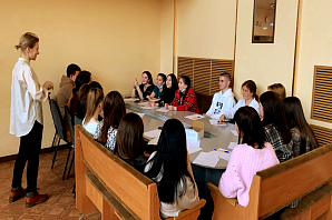 Прошла встреча студентов Камышинского технологического института (филиала) ВолгГТУ с представителем бюро социологических исследований