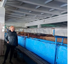 Ученые ВПИ (филиала) ВолгГТУ посетили прудовое хозяйство СПК «Ергенинский»