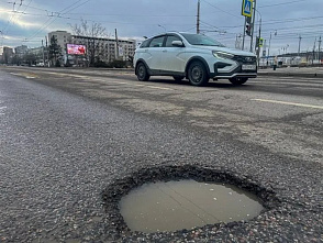 ИА «Высота 102». «Мороз, перепады температур и нагрузки делают свое дело»: на дорогах Волгограда появились ямы – «подснежники»