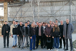 Студенты СФ ВолгГТУ побывали с экскурсией на АО «Михайловская ТЭЦ»