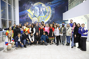 The guests visited VSTU as a part of the regional program of the World Youth Festival 2024 - "The Road of Memory"