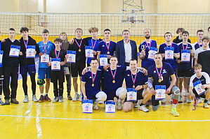 Итоги открытого зимнего волейбольного турнира КТИ (филиала) ВолгГТУ среди мужских команд 