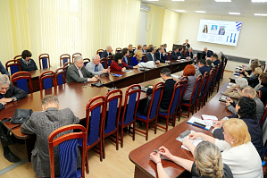 В ВолгГТУ на заседании ректората говорили о развитии физической культуры в вузе и рассматривали план ремонтных работ