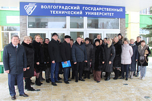 Встреча руководства КТИ (филиала) ВолгГТУ с директорами школ города Камышина