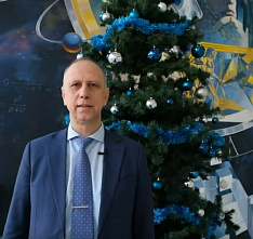 Видеопоздравление с Новым годом ректора ВолгГТУ А.В. Навроцкого