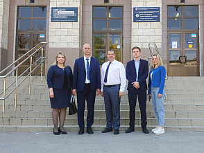 Представители ВолгГТУ во главе с ректором А.В. Навроцким посетили Волгоградский технический колледж