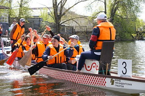 The VPI (Branch) of VSTU Team Took Part in the Volgograd Region Dragon Boat Championship