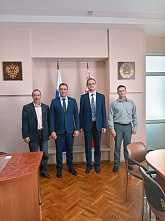 Встреча представителей ВолгГТУ и Белорусско-Российского университета
