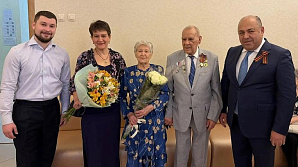 70 лет любви и верности: семья Виноградовых отмечает благодатную свадьбу