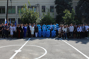 14 сентября в Себряковском филиале ВолгГТУ состоялся праздник для первокурсников «Посвящение в студенты»