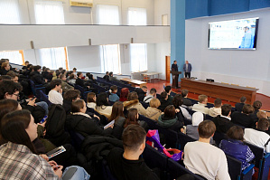 Представители Балаковского филиала АО «Атомтехэнерго» провели встречу со студентами профильных факультетов ВолгГТУ