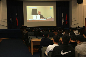 Со студентами ВолгГТУ обсудили вопросы защиты от мошенников и профилактики экстремизма в молодежной среде