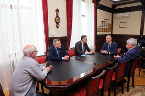 Начальник департамента ПАО «ЛУКОЙЛ» посетил Волгоградский государственный технический университет